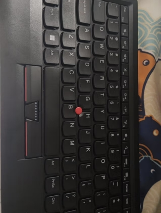 ThinkPad联想小红点键盘笔记本电脑办公键盘 充电版手机平板键盘 电脑配件 0B47190 有线键盘晒单图