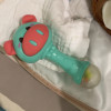 婴儿拨浪鼓可啃咬3-6三个月新生儿宝宝手摇鼓音乐棒摇铃玩具0-1岁猪头摇铃绿晒单图
