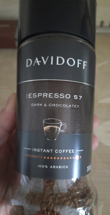 [24.08起到期]Davidoff大卫杜夫冻干速溶咖啡粉意式浓缩100g*1瓶黑咖啡晒单图