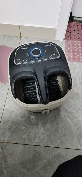康佳(KONKA)泡脚桶恒温加热家用全自动电动按摩洗脚器智能蒸汽高深足浴盆 舒适升级款晒单图