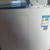 志高(CHIGO) 10公斤容量 家用半自动双桶双缸波轮洗衣机 茶色透明晒单图