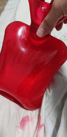 扬子PVC热水袋-红色[PVC暖手袋-1000ML]晒单图