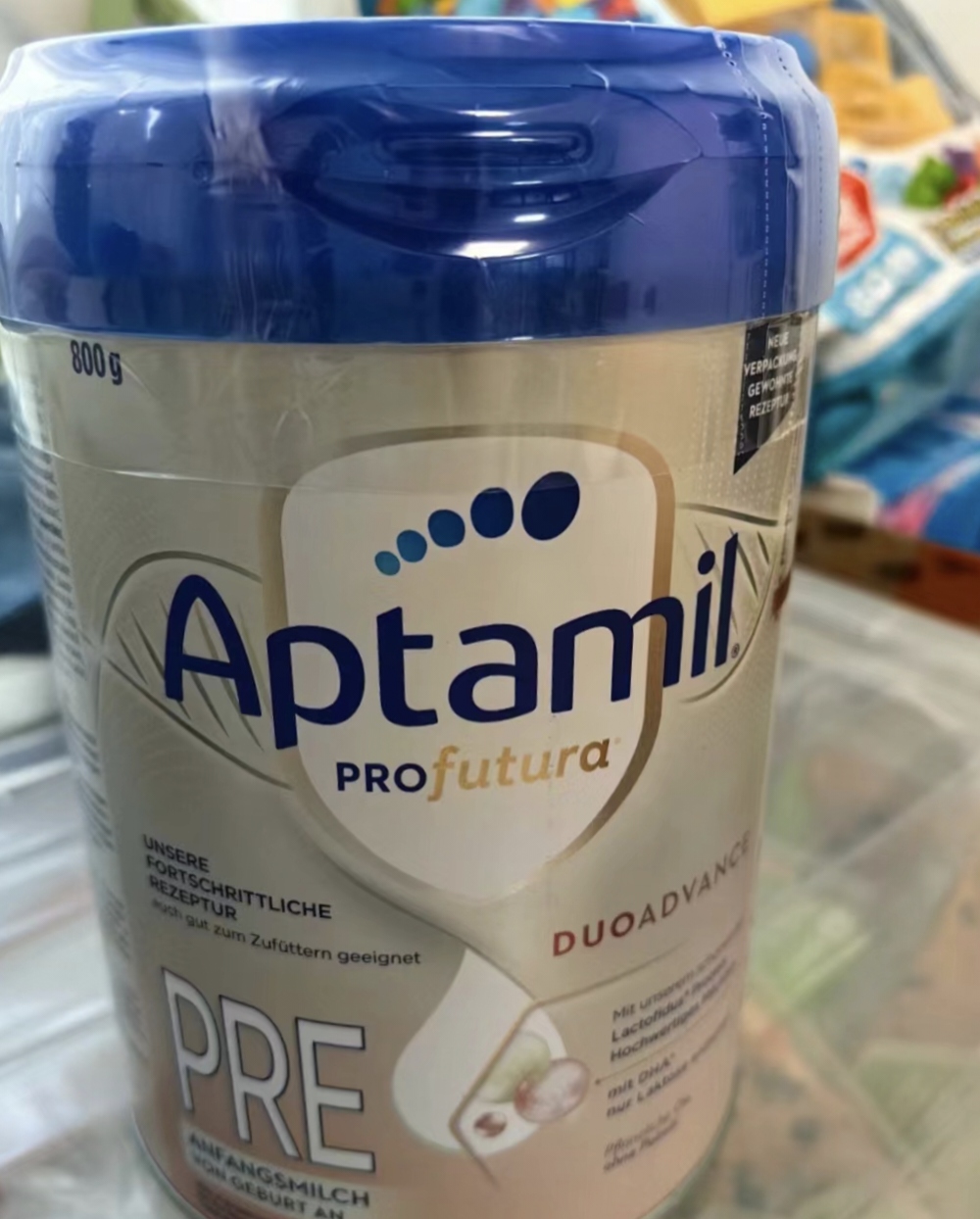 有效期到26年4月-Aptamil 德国爱他美 白金版进口婴幼儿PRE段奶粉HMO(0~6个月)800g/罐晒单图