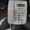 晨光(M&G)AEQ96761水晶按键电话机白色 惠普型座机固话座式办公家用免电池商务来电显示座机晒单图