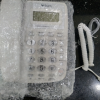 晨光(M&G)AEQ96761水晶按键电话机白色 惠普型座机固话座式办公家用免电池商务来电显示座机晒单图