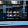 美的(Midea) 电烤箱PT35A0家用小型全自动烘焙多功能 35L大容量四层烤位 台式60min精准定时广景大视窗晒单图