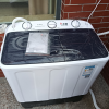 志高(CHIGO) 10公斤容量 家用半自动双桶双缸波轮洗衣机 茶色透明晒单图