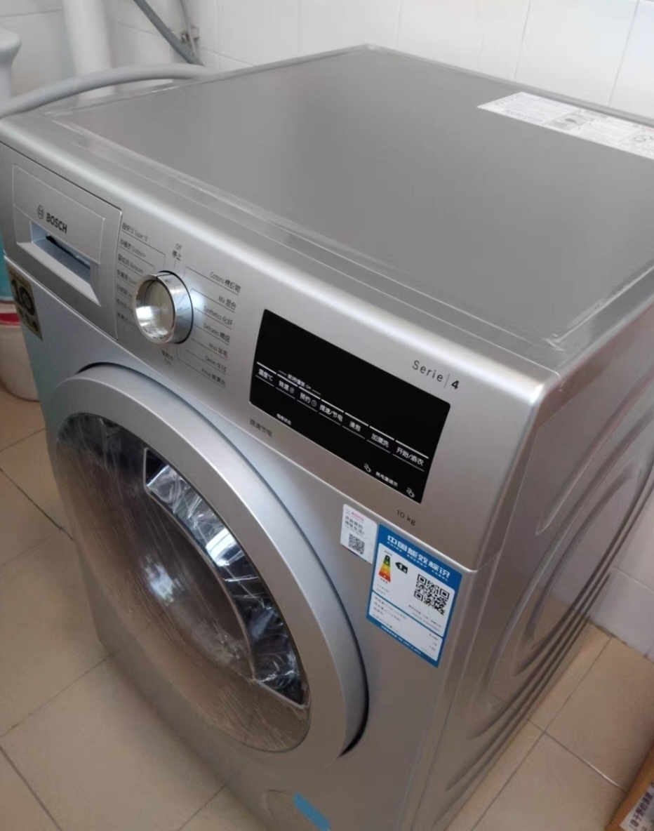 倍科(beko)WCY10232 PTSI 10公斤 洗衣机 全自动变频滚筒洗衣机 大容量 变频电机(银色)晒单图