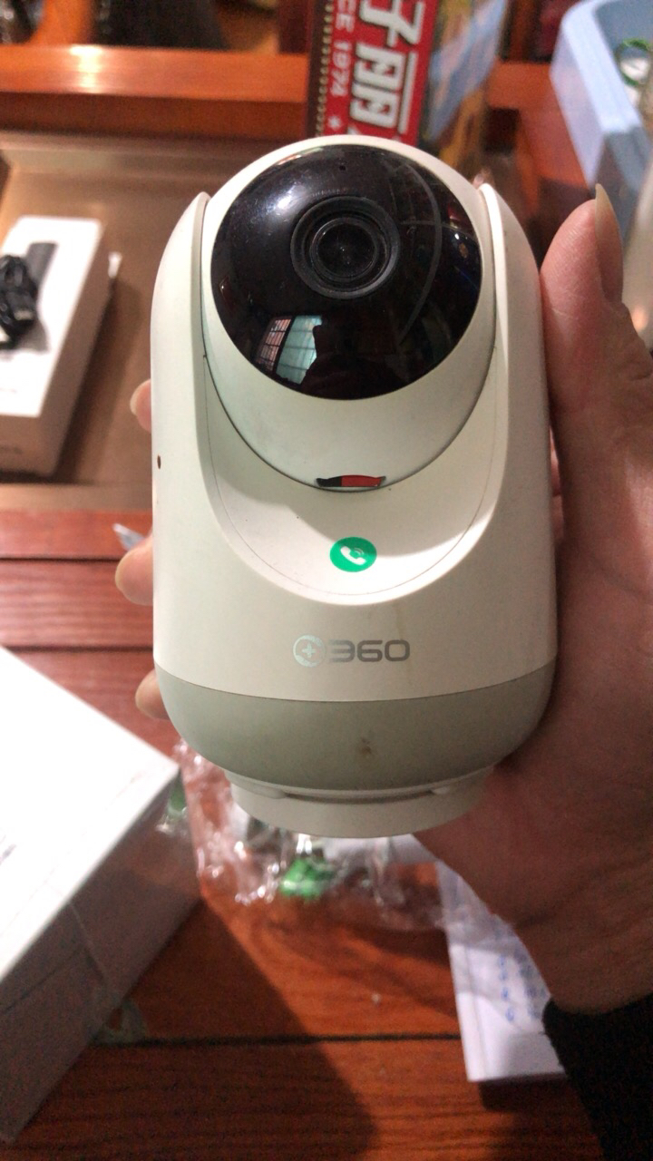 360摄像头400W云台7P超清版 2.5K高清夜视WIFI监控器 室内家用手机无线网络远程智能摄像机+上墙套装晒单图