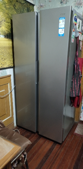 海尔(Haier)481升双变频对开门冰箱智能家电风冷无霜大容量双门冷冻家用净味保鲜BCD-481WGHSSEDS9U1晒单图