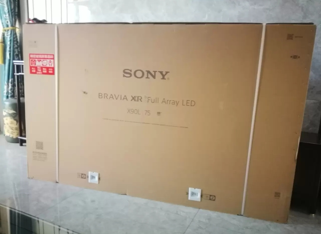 索尼(SONY)XR-75X90L 75英寸 全面屏4K超高清HDR 游戏电视 XR认知芯片 更高亮度晒单图