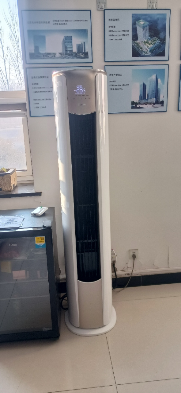 美的(Midea)空调柜机3匹 节能新一级能效变频 智能空调3P立式家用柜机锐静KFR-72LW/N8VHC1晒单图