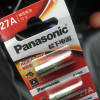 松下(Panasonic)碱性27A 12V干电池5粒 LRV27A/1B5C 适用于电子遥控器防盗卷帘门引闪器晒单图