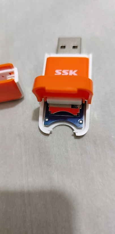 SSK飚王 SCRS022风云 手机TF内存卡读卡器 microSD卡读卡器晒单图