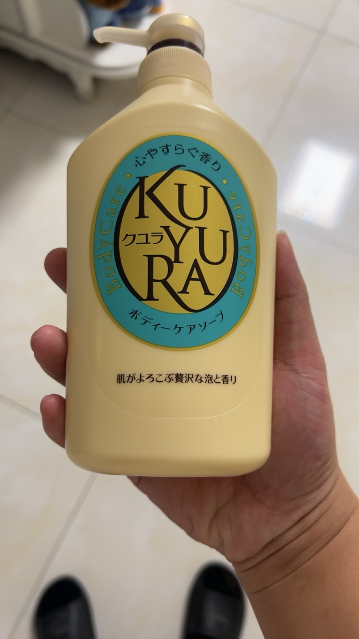 资生堂可悠然(KUYURA)沐浴露香氛美肌沐浴液 (恬静清香)550ml 原装进口沐浴乳持久留香晒单图