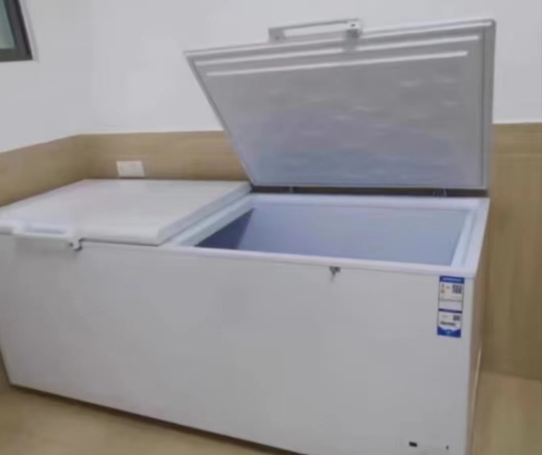 海尔冰柜大容量 低温冰柜 超大容量家用 节能商用单温大冷柜 1028升晒单图