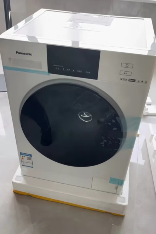 [咨询有惊喜] 松下(Panasonic) 10公斤全自动家用变频洗脱一体滚筒洗衣机大容量 XQG100-N10T晒单图