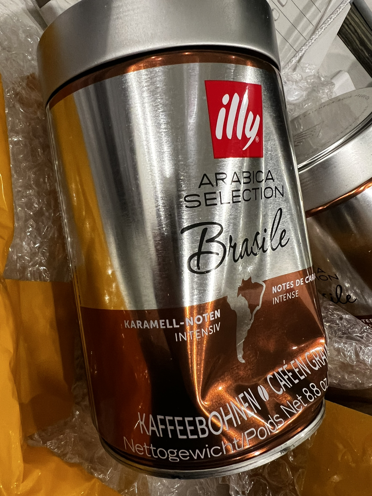 意利(illy)咖啡豆巴西产区250g罐装[2024.08起到期] 意式黑咖啡 阿拉比卡中度烘焙 意大利进口晒单图