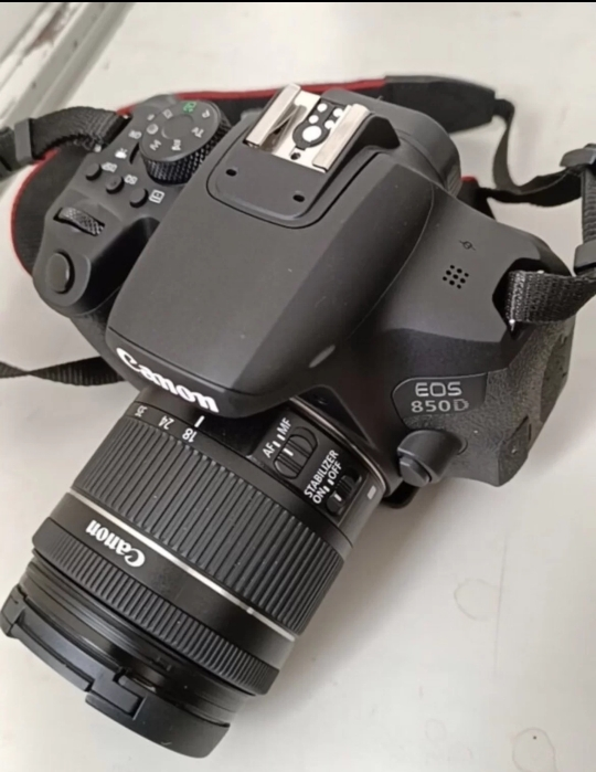 佳能(Canon) EOS850D单反数码照相机高清vlog入门款850D机身+18-55mm拆机镜头套装晒单图