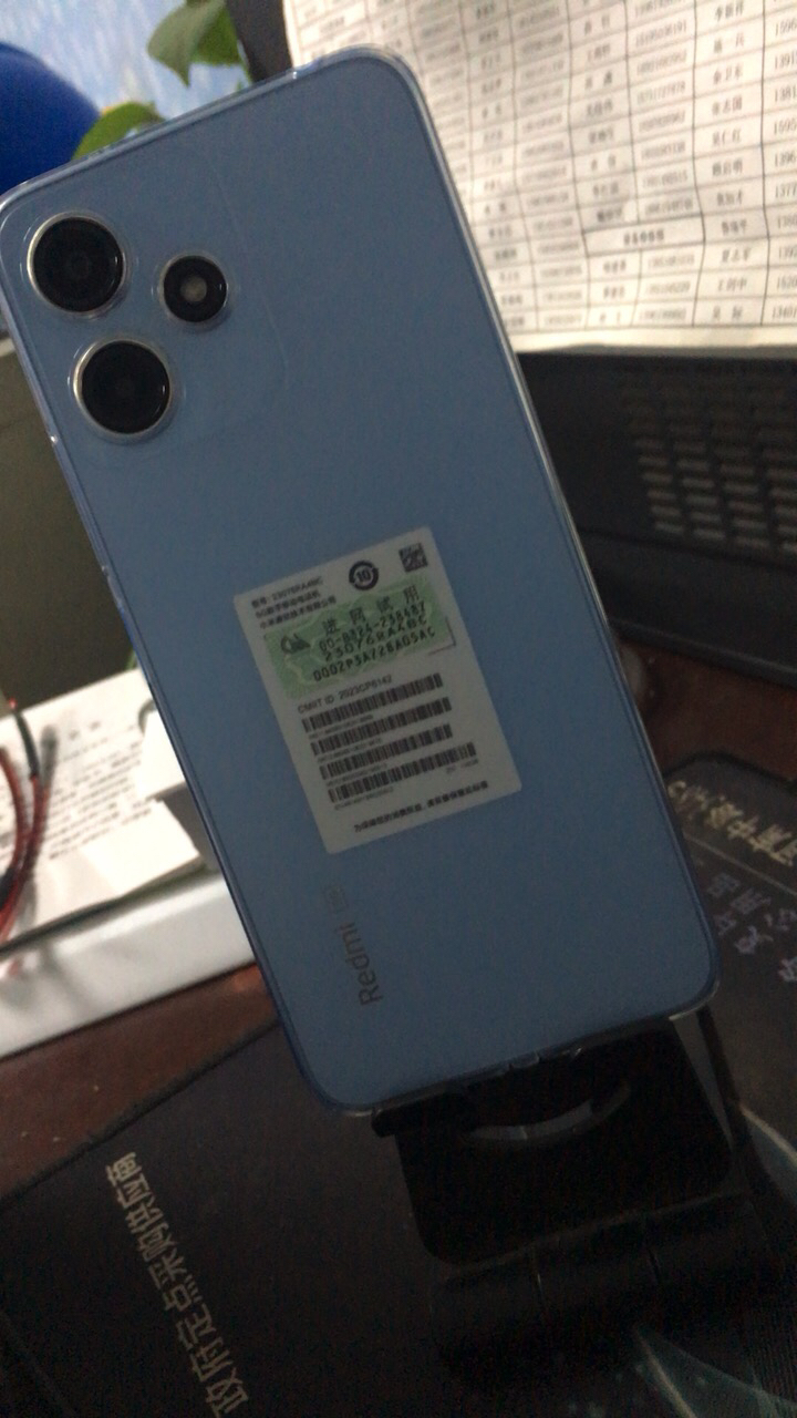 小米(mi) Redmi Note 12R 6GB+128GB 时光蓝 5G手机 第二代骁龙4芯片 5000mAh大电池 游戏拍照千元智能机 红米手机晒单图