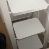 格美居梯子家用折叠伸缩梯加厚人字梯室内多功能楼梯三四步小梯凳H01203-米白色-晒单图