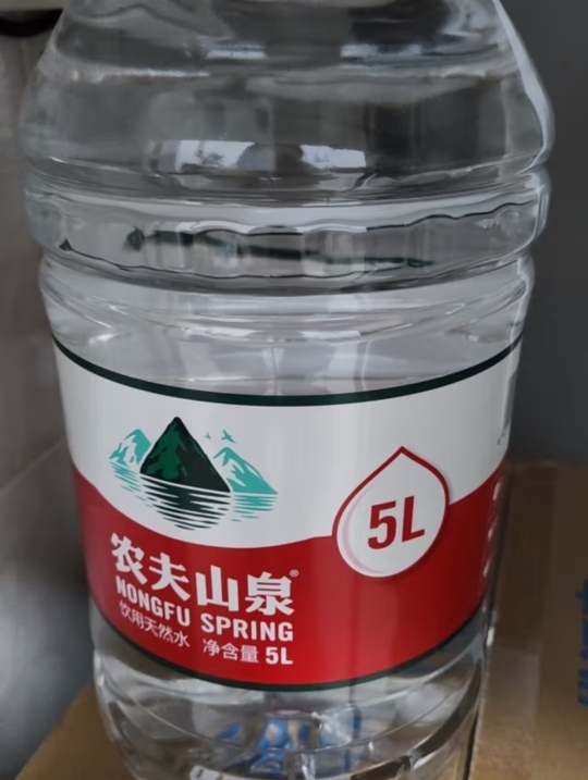 农夫山泉天然饮用水5L*4桶*2箱装 桶装水晒单图