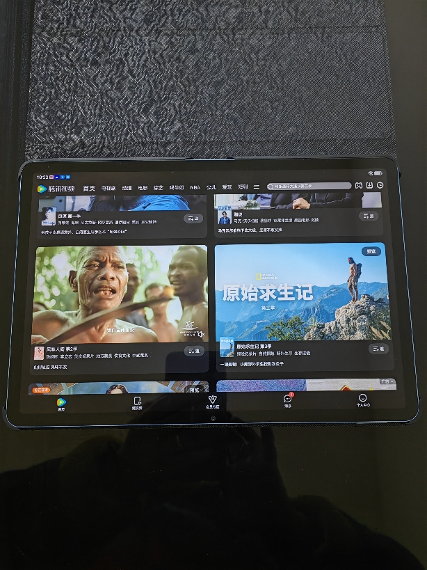 HUAWEI/华为MatePad 2023款 11.5英寸可选插卡版全面屏护眼pad学习教育平板电脑 8+256GB[WiFi版]海岛蓝晒单图
