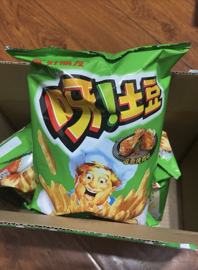 好丽友呀土豆混合味40g*3袋薯条休闲食品小吃解馋小零食晒单图