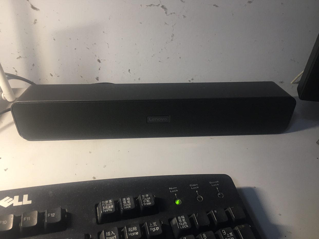 联想(Lenovo)BMS09桌面电脑音响音箱有线 台式机笔记本家用办公室 双喇叭双振膜 金属质感 HiFi立体声晒单图