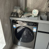 海尔(Haier)滚筒洗衣机全自动10公斤洗烘一体机变频超薄嵌入式525大桶径智能投放空气洗以旧换新除菌螨晒单图