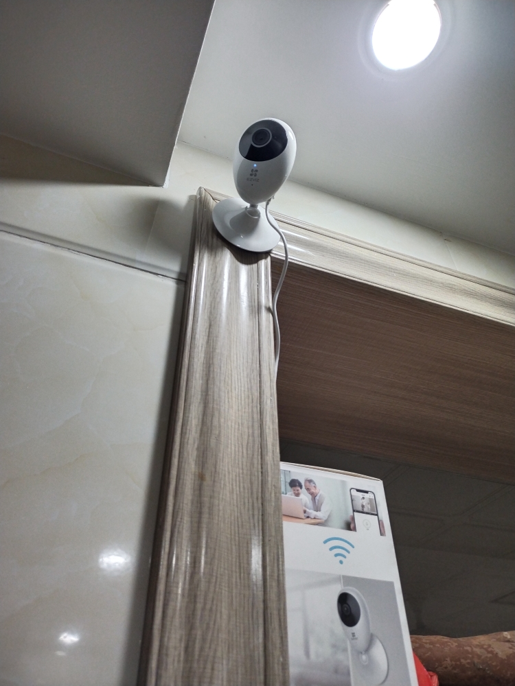 萤石(EZVIZ)C2C高清网络摄像头(1080P)(32G)无线智能监控摄像机 WiFi 手机远程 红外夜视 防盗家居晒单图