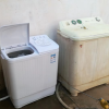 扬子集团(YANGZI)半自动洗衣机家用9.5KG大容量双桶筒双缸杠老式小型宿舍租房/9.5公斤基础款 强力洗晒单图
