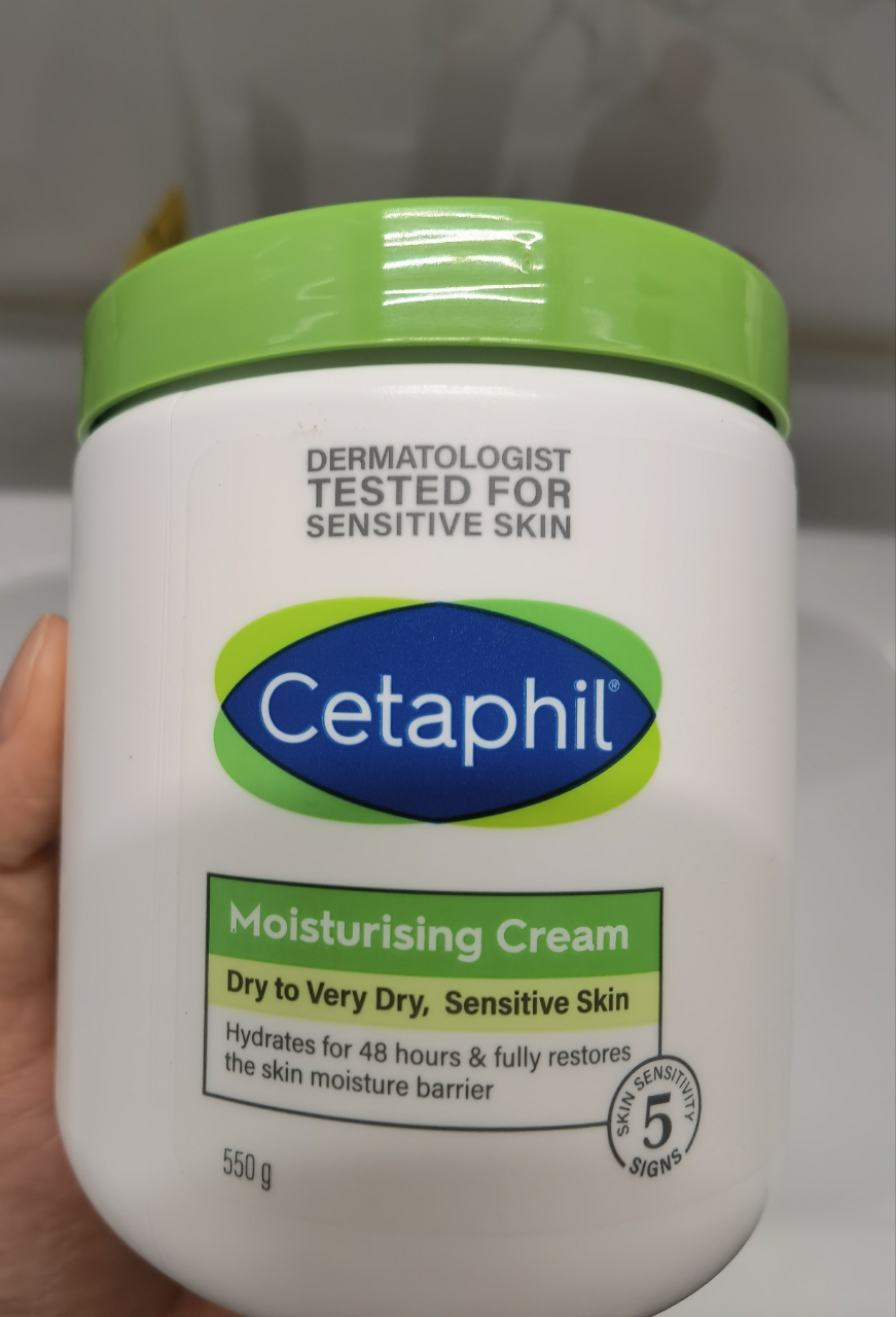 Cetaphil/丝塔芙保湿面霜温和身体乳550g丝塔芙大白罐 修护肌肤屏障晒单图