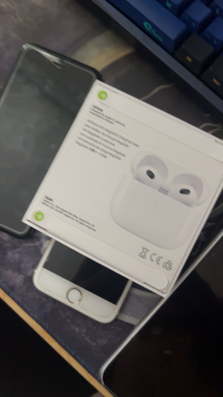 AirPods (第三代) 配 MagSafe 无线充电盒 全新设计 Apple 智能耳机 无线蓝牙耳机晒单图