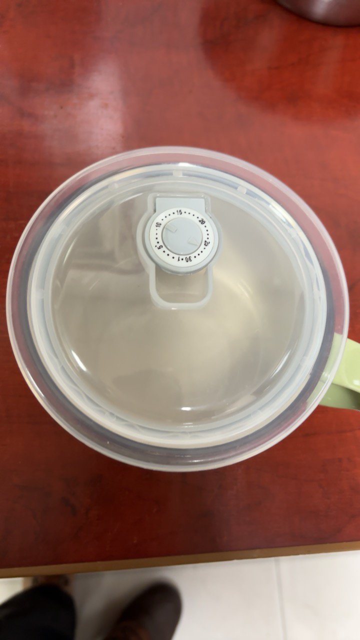 便当盒饭盒泡面碗可微波炉加热陶瓷碗带盖大号方便面碗保险碗加厚 FENGHOU 绿色不带盖有手把晒单图