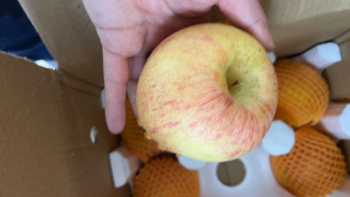 [鲜贝达]山东烟台红富士苹果9斤装大果[80-85mm][净重8.5斤] 新鲜水果晒单图