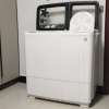 澳柯玛(AUCMA)16公斤大容量双缸洗衣机 双桶半自动 家用商用宾馆用 不锈钢洗涤内桶 XPB160-3158S晒单图