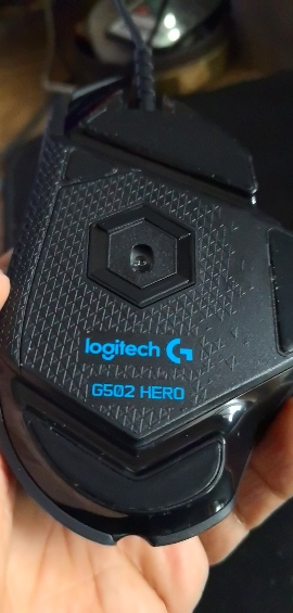 罗技G502 HERO主宰者有线鼠标 游戏鼠标 HERO引擎RGB鼠标 电竞鼠标 16000DPI晒单图