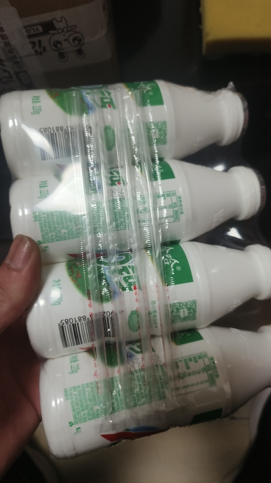 娃哈哈AD钙奶220ml*8瓶散装晒单图