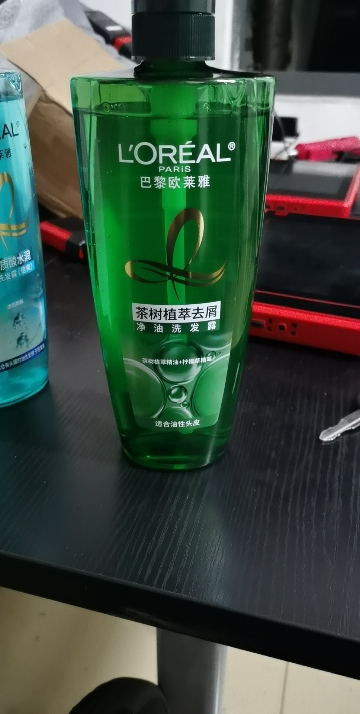 欧莱雅(L''OREAL)茶树植萃去屑净油洗发露700mL晒单图