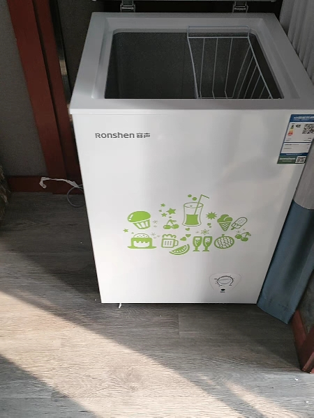 容声(Ronshen)100升顶开门小型冰柜 一级能效 母婴家用 冷藏冷冻转换 节能单温一级(白)BD/BC-100MB晒单图