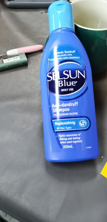 澳洲Selsun gold洗发水去屑控油止痒男女无硅油深层清洁200ml 蓝色修护型晒单图