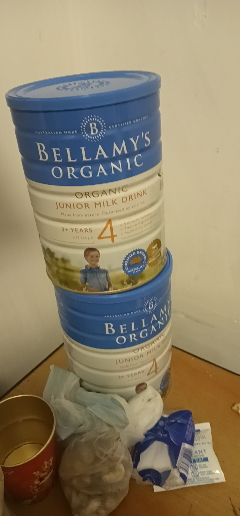 [3罐装 新效期25年6月后]原装进口澳洲Bellamy's贝拉米婴幼儿有机4段奶粉 宝宝婴儿配方奶粉900g 4段晒单图