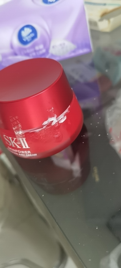 [清爽型]SK-II SK2大红瓶面霜 赋活修护面霜 SK2面部精华霜 微肌因赋活修护精华霜80g晒单图