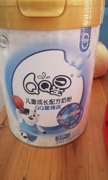 伊利(YILI)qq星榛高3岁以上儿童配方奶粉4段700g罐晒单图