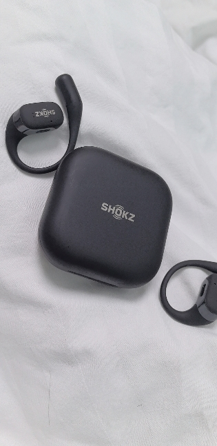 韶音(SHOKZ)舒适圈OpenFit开放式蓝牙耳机不入耳运动跑步长续航通话降噪T910 静夜黑晒单图