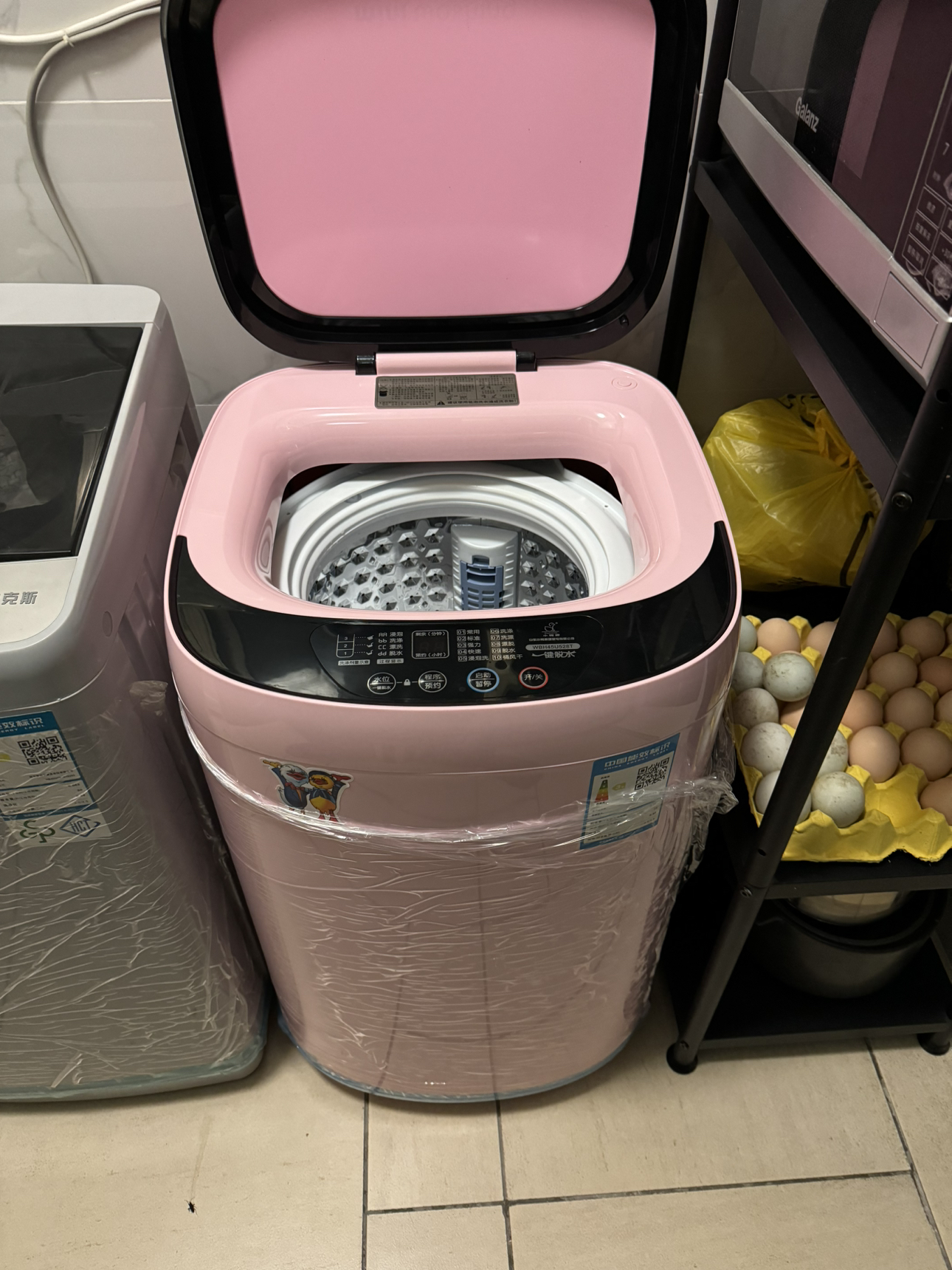 小鸭4.5公斤波轮全自动洗衣机家用小型迷你母婴儿童宝宝内衣内裤洗脱一体晒单图