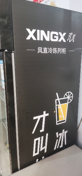 星星(XINGX)展示柜饮料啤酒水果冷藏冰柜 商用便利店超市保鲜立式陈列柜 204升 风机制冷 LSC-223FE晒单图