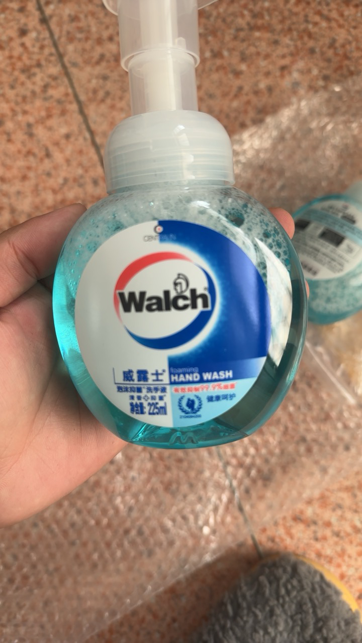 威露士(Walch)抑菌泡沫洗手液 健康呵护225ml*2瓶 家用儿童通用杀菌消毒晒单图