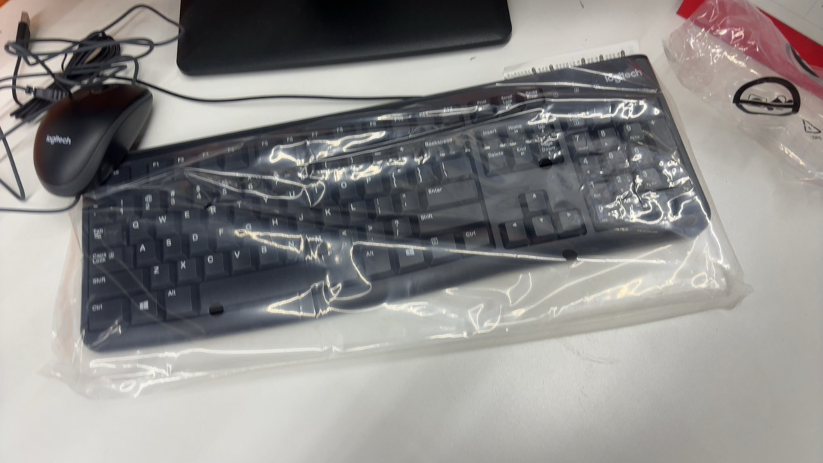 罗技(Logitech)MK120 USB键鼠套装 鼠标键盘套装 黑色晒单图
